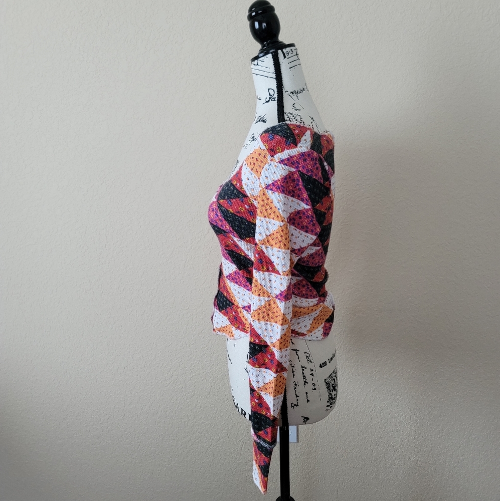 Free People Intimately, Cropped Patchwork Thermal… - image 2